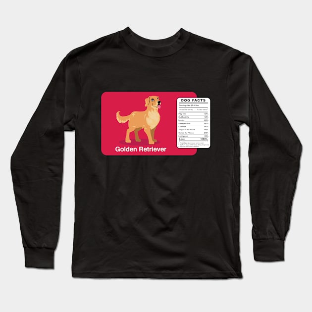 Golden Retriever Long Sleeve T-Shirt by Brash Ideas